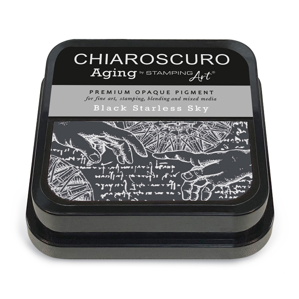 Ciao Bella Papercrafting Chiaroscuro Aging Ink Pad Black Starless Sky (PKA101) Ciao Bella Papercrafting Chiaroscuro Aging Ink Pad Black Starless Sky (PKA101)