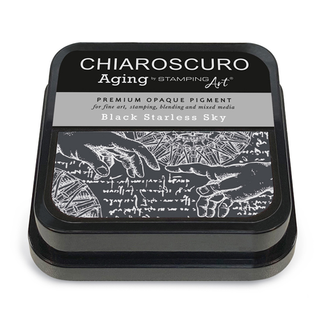 Ciao Bella Papercrafting Chiaroscuro Aging Ink Pad Black Starless Sky (PKA101) Ciao Bella Papercrafting Chiaroscuro Aging Ink Pad Black Starless Sky (PKA101)