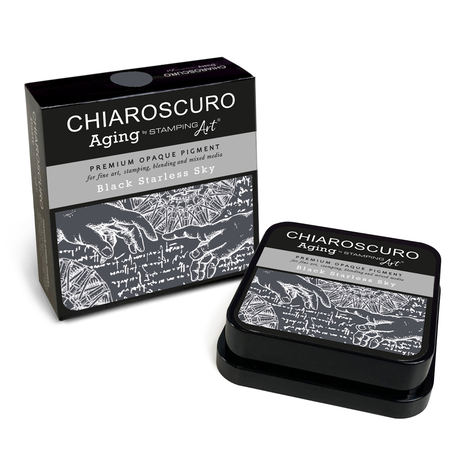 Ciao Bella Papercrafting Chiaroscuro Aging Ink Pad Black Starless Sky (PKA101) Ciao Bella Papercrafting Chiaroscuro Aging Ink Pad Black Starless Sky (PKA101)