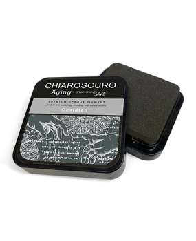 Ciao Bella Papercrafting Chiaroscuro Aging Ink Pad Obsidian (PKA102)