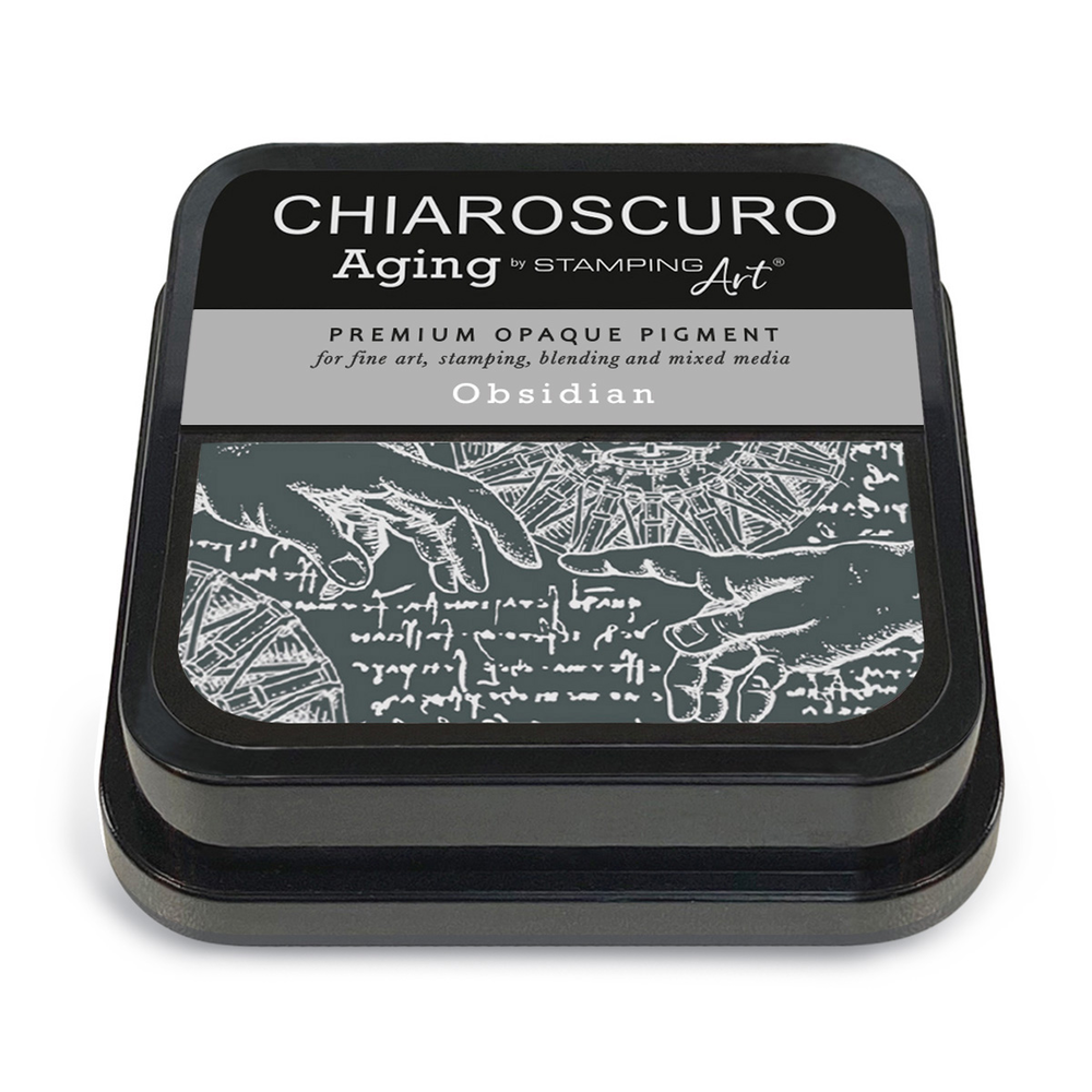 Ciao Bella Papercrafting Chiaroscuro Aging Ink Pad Obsidian (PKA102)