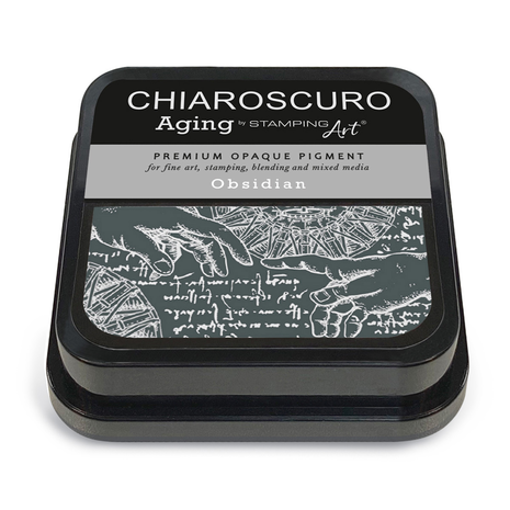 Ciao Bella Papercrafting Chiaroscuro Aging Ink Pad Obsidian (PKA102)