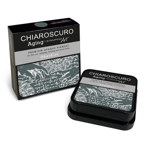 Ciao Bella Papercrafting Chiaroscuro Aging Ink Pad Obsidian (PKA102)