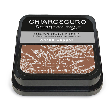 Ciao Bella Papercrafting Chiaroscuro Aging Ink Pad Mutted Copper (PKA112) Ciao Bella Papercrafting Chiaroscuro Aging Ink Pad Mutted Copper (PKA112)