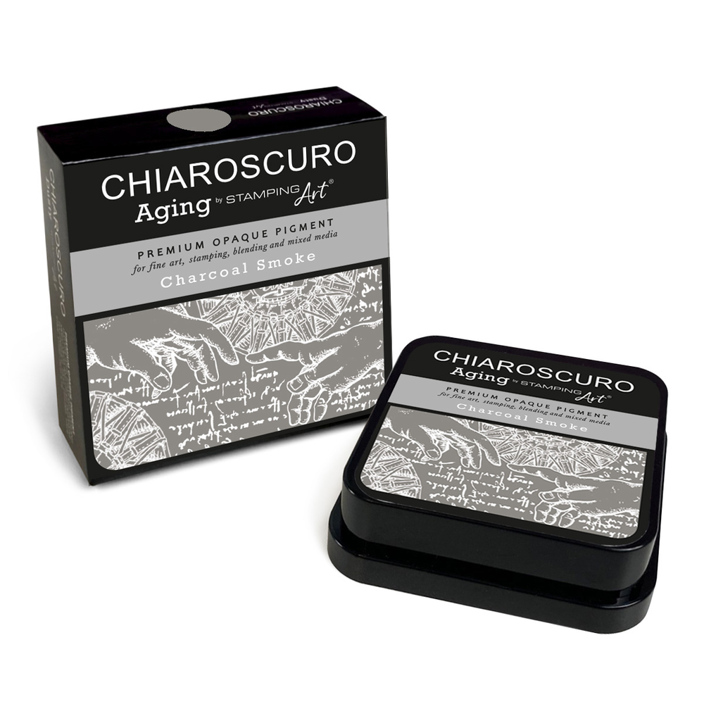 Ciao Bella Papercrafting Chiaroscuro Aging Ink Pad Charcoal Smoke (PKA115) Ciao Bella Papercrafting Chiaroscuro Aging Ink Pad Charcoal Smoke (PKA115)