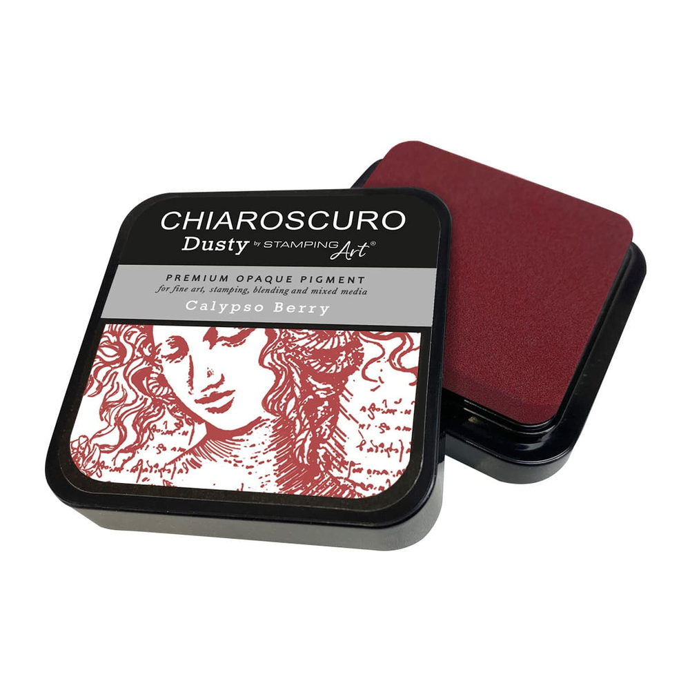 Ciao Bella Papercrafting Chiaroscuro Dusty Ink Pad Caplyso Berry (PKD111)