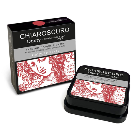 Ciao Bella Papercrafting Chiaroscuro Dusty Ink Pad Caplyso Berry (PKD111)