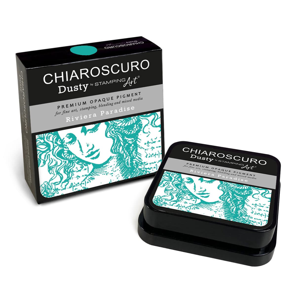 Ciao Bella Papercrafting Chiaroscuro Dusty Ink Pad Riviera Paradise (PKD123) Ciao Bella Papercrafting Chiaroscuro Dusty Ink Pad Riviera Paradise (PKD123)