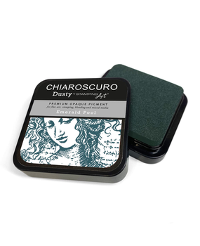 Ciao Bella Papercrafting Chiaroscuro Dusty Ink Pad Emerald Pool (PKD125) Ciao Bella Papercrafting Chiaroscuro Dusty Ink Pad Emerald Pool (PKD125)
