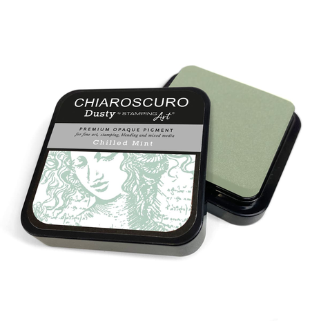 Ciao Bella Papercrafting Chiaroscuro Dusty Ink Pad Chilled Mint (PKD127) Ciao Bella Papercrafting Chiaroscuro Dusty Ink Pad Chilled Mint (PKD127)