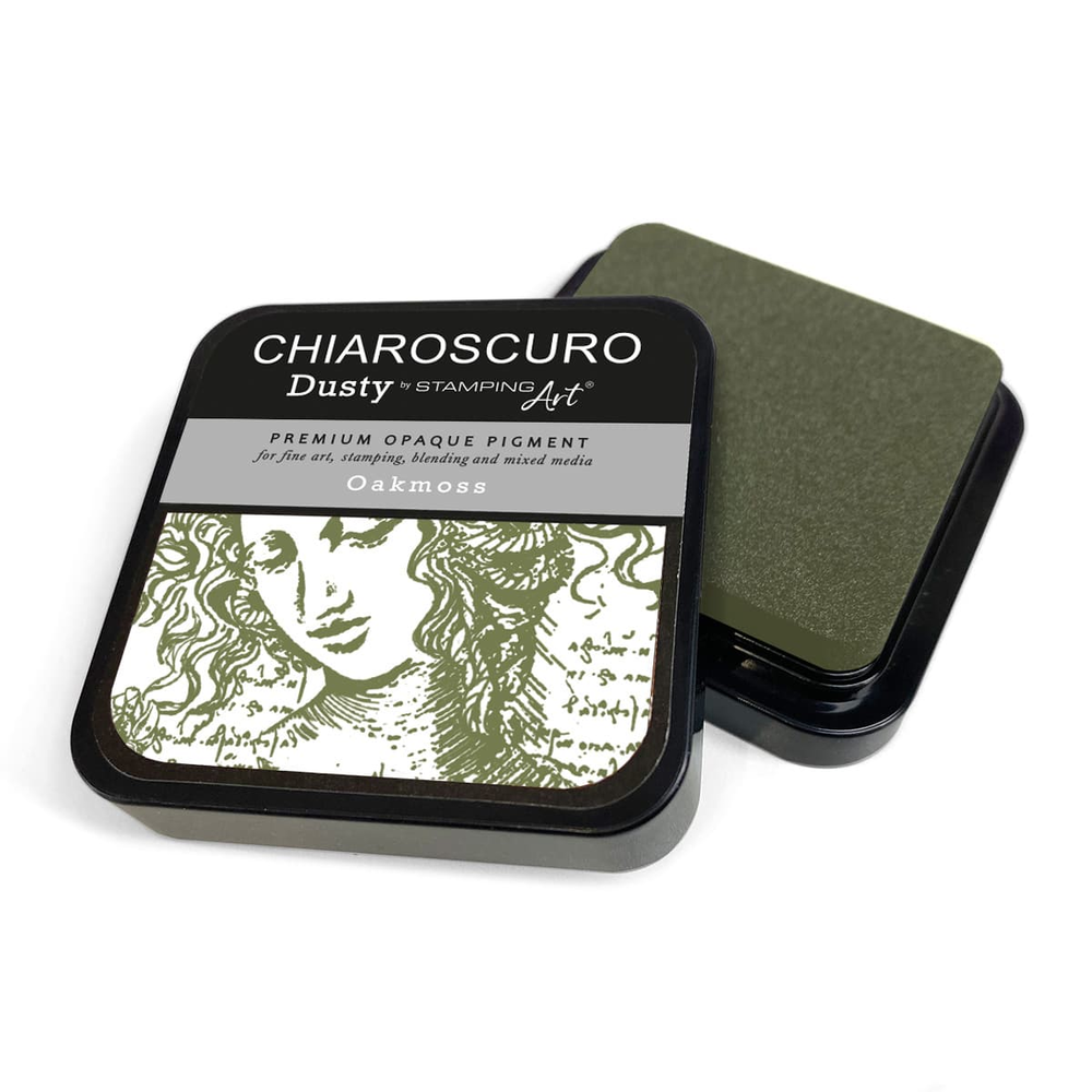 Ciao Bella Papercrafting Chiaroscuro Dusty Ink Pad Oakmoss (PKD128) Ciao Bella Papercrafting Chiaroscuro Dusty Ink Pad Oakmoss (PKD128)