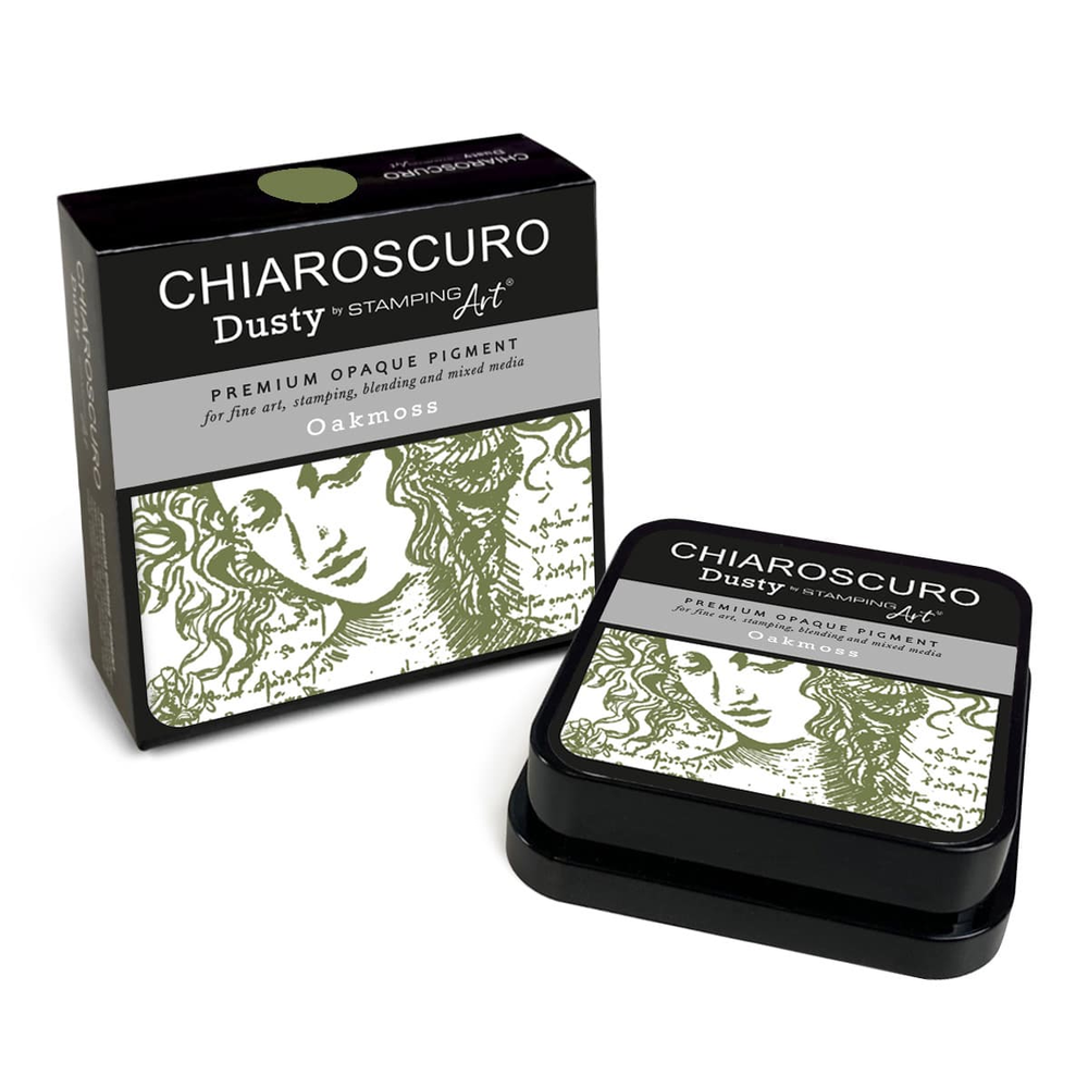 Ciao Bella Papercrafting Chiaroscuro Dusty Ink Pad Oakmoss (PKD128) Ciao Bella Papercrafting Chiaroscuro Dusty Ink Pad Oakmoss (PKD128)