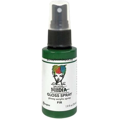 Dina Wakley MEdia Media Gloss Spray Fir 56ml (MDO76490)