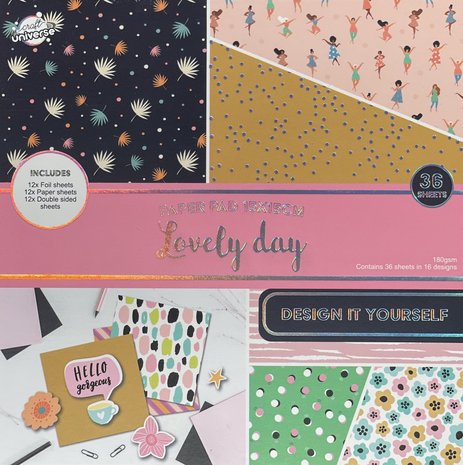 Craft Universe Lovely Day 6x6 Inch Paper Pad (3010089)