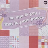 Craft Sensations No One is You, That is Your Power 12x12 Inch Paper Pad (CR0237/22A2)