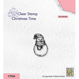 Nellie Snellen Christmas Time Clear Stamp Snowman 2 (CT054)