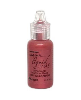 Ranger Liquid Pearls Dimensional Pearlescent Paint Red Geranium (LPD80961)