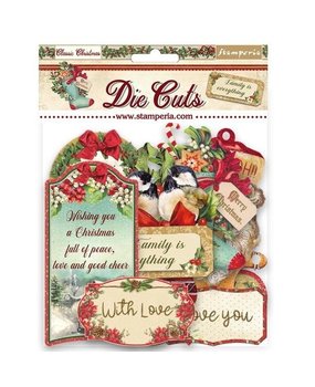 Stamperia Classic Christmas Die Cuts (DFLDC69)