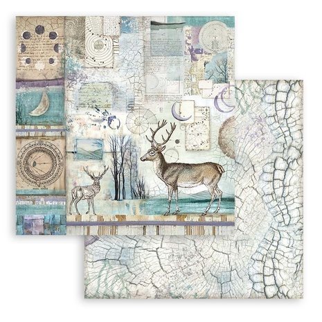 Stamperia Cosmos Infinity 8x8 Inch Paper Pack (SBBS67) Stamperia Cosmos Infinity 8x8 Inch Paper Pack (SBBS67)