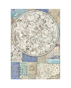 Stamperia Cosmos Infinity Zodiac Rice Paper A4 (DFSA4724)