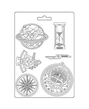 Stamperia Cosmos Infinity Soft Mould A4 Compass (K3PTA4547)* Stamperia Cosmos Infinity Soft Mould A4 Compass (K3PTA4547)*