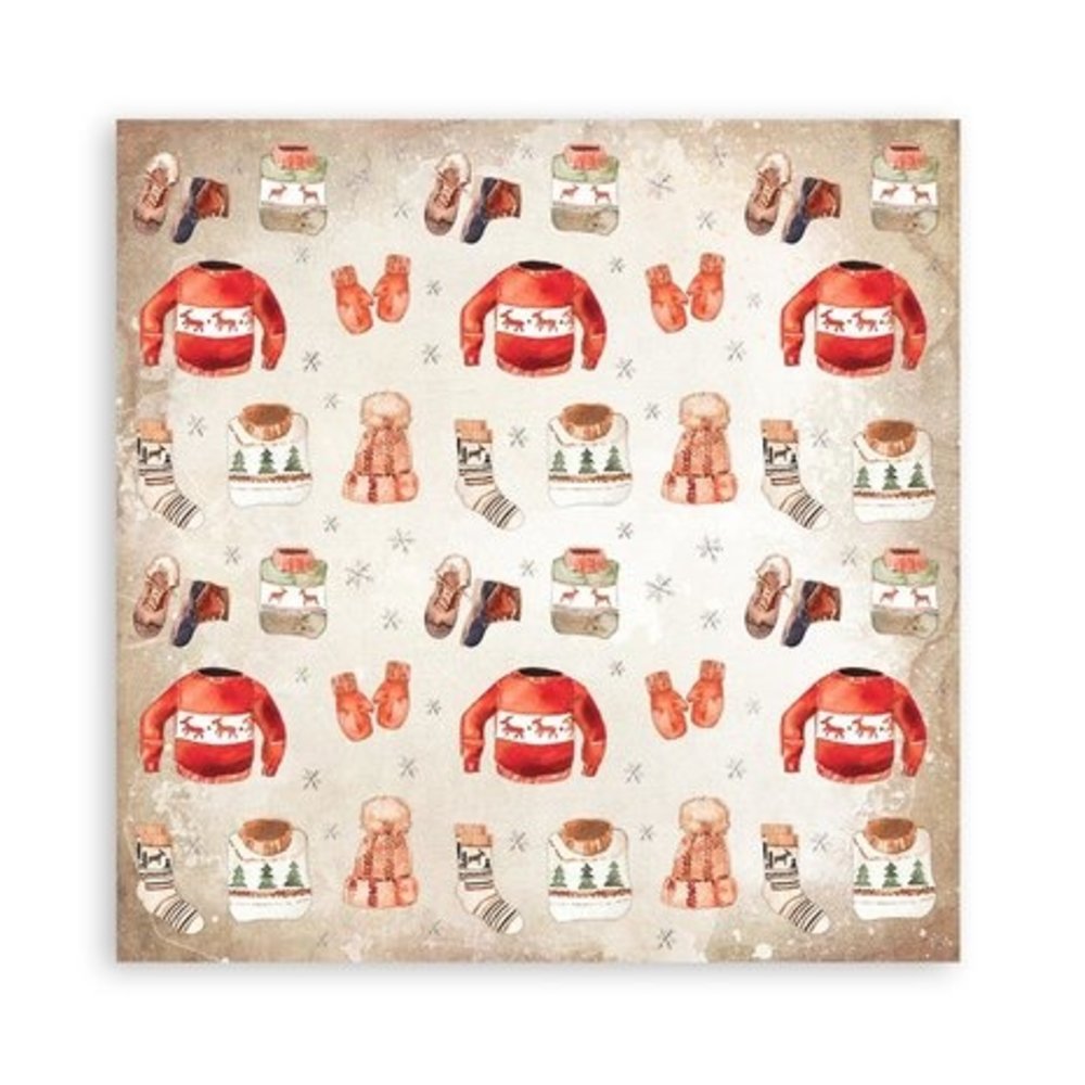Stamperia Home for the Holidays 12x12 Inch Paper Pack (SBBL119) Stamperia Home for the Holidays 12x12 Inch Paper Pack (SBBL119)