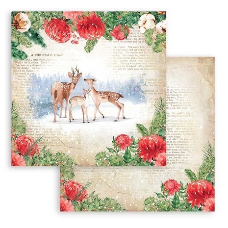 Stamperia Home for the Holidays 12x12 Inch Paper Pack (SBBL119) Stamperia Home for the Holidays 12x12 Inch Paper Pack (SBBL119)