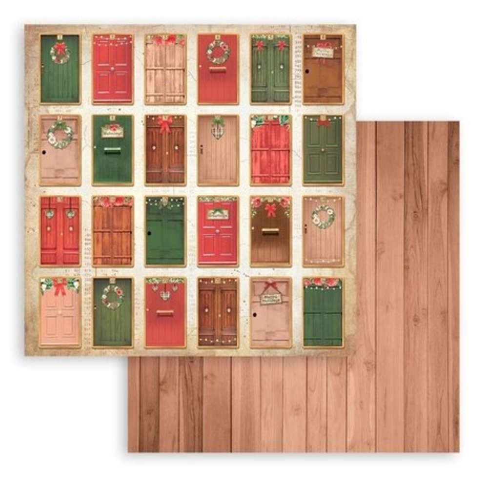 Stamperia Home for the Holidays 12x12 Inch Paper Pack (SBBL119) Stamperia Home for the Holidays 12x12 Inch Paper Pack (SBBL119)