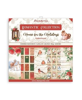 Stamperia Home for the Holidays 6x6 Inch Paper Pack (SBBXS23) Stamperia Home for the Holidays 6x6 Inch Paper Pack (SBBXS23)
