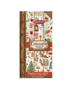 Stamperia Home for the Holidays 6x12 Inch Paper Pack (SBBV20)
