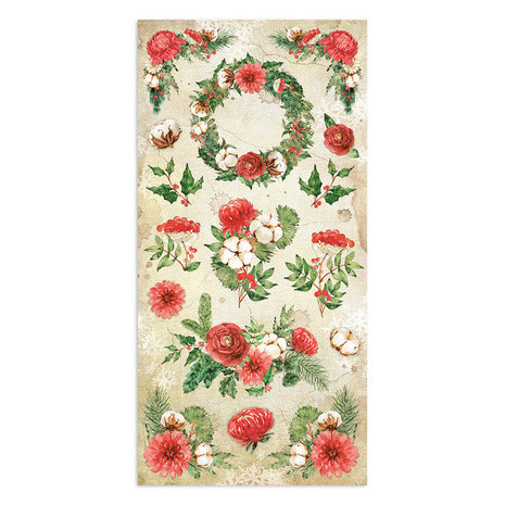 Stamperia Home for the Holidays 6x12 Inch Paper Pack (SBBV20)