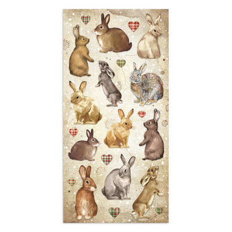 Stamperia Home for the Holidays 6x12 Inch Paper Pack (SBBV20)