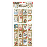 Stamperia Home for the Holidays Chipboard 15x30cm (DFLCB59)