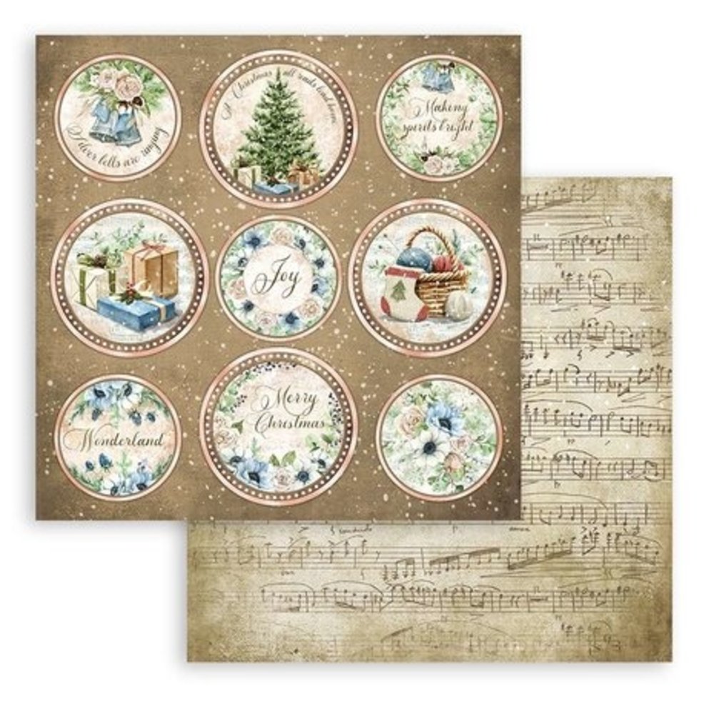 Stamperia Cozy Winter 12x12 Inch Paper Pack (SBBL120)