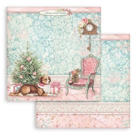 Stamperia Sweet Winter 12x12 Inch Paper Pack (SBBL122)