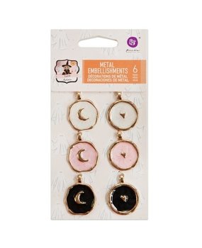 Prima Marketing Inc Luna Metal Charms Moon & Hearts (999148) Prima Marketing Inc Luna Metal Charms Moon & Hearts (999148)