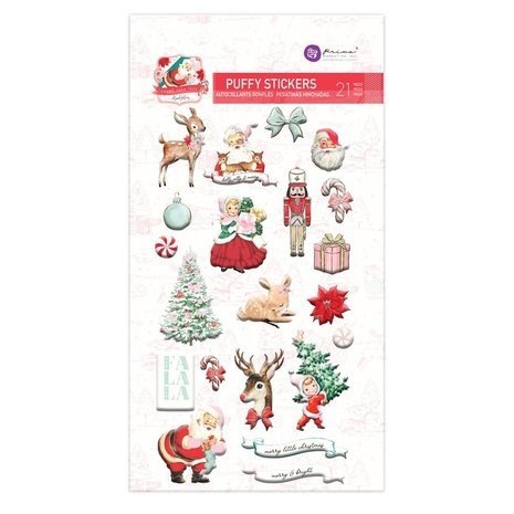 Prima Marketing Inc Candy Cane Lane Puffy Stickers 1 (998912) Prima Marketing Inc Candy Cane Lane Puffy Stickers 1 (998912)