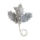 Prima Marketing Inc Candy Cane Lane Flowers Silver Bells (663049)*