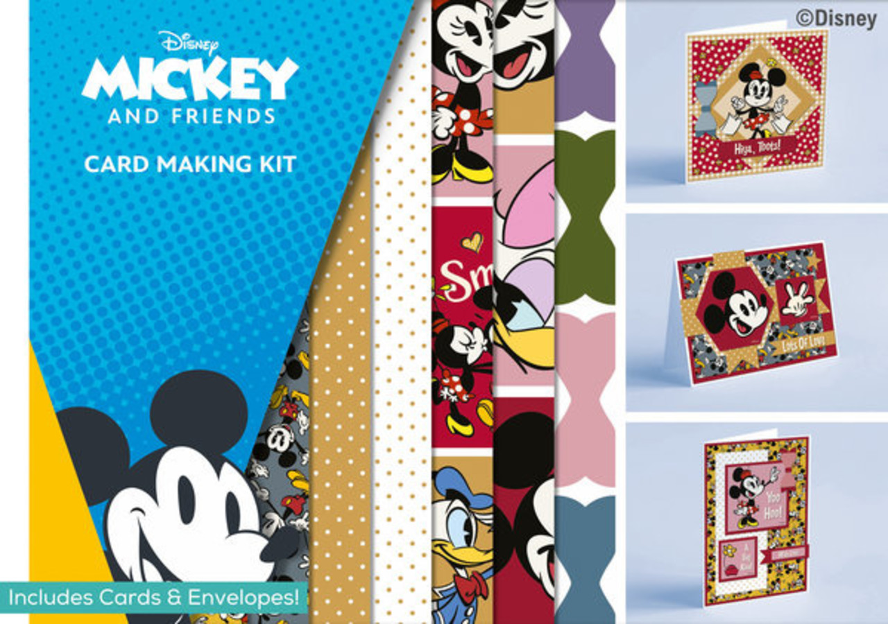 Disney Mickey & Friends A4 Box Card Making Kit (DYP0009) Disney Mickey & Friends A4 Box Card Making Kit (DYP0009)