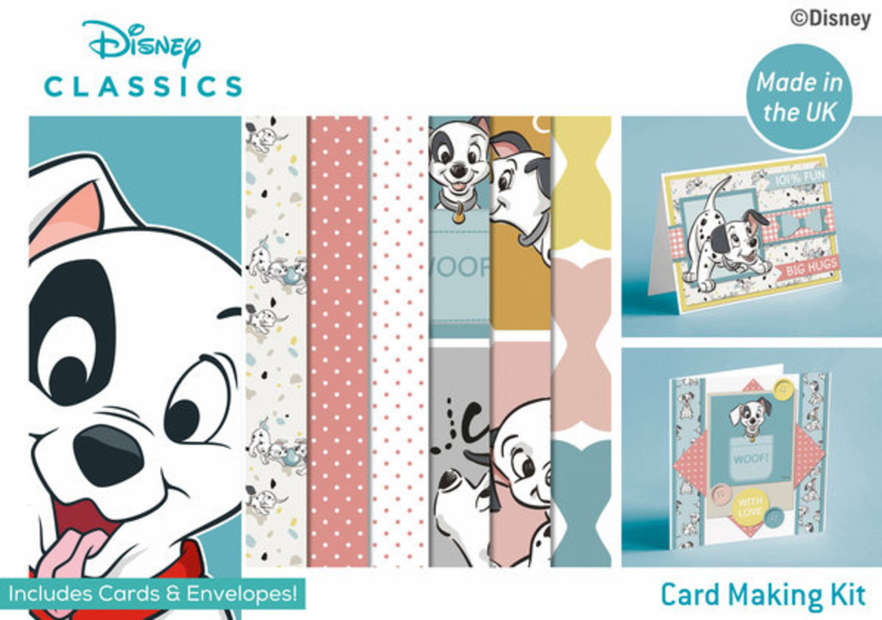 Disney 101 Dalmatians A4 Box Card Making Kit (DYP0011) Disney 101 Dalmatians A4 Box Card Making Kit (DYP0011)