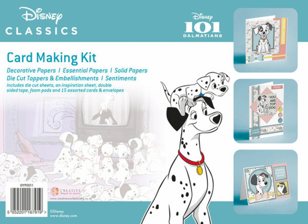 Disney 101 Dalmatians A4 Box Card Making Kit (DYP0011) Disney 101 Dalmatians A4 Box Card Making Kit (DYP0011)