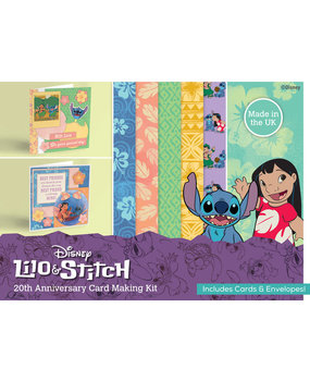 Disney Lilo & Stitch 20th Anniversary 8x8 Inch Box Card Making Kit (DYP0031) Disney Lilo & Stitch 20th Anniversary 8x8 Inch Box Card Making Kit (DYP0031)