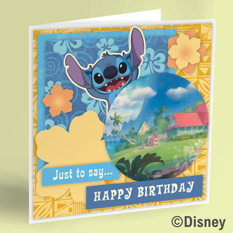 Disney Lilo & Stitch 20th Anniversary 8x8 Inch Box Card Making Kit (DYP0031) Disney Lilo & Stitch 20th Anniversary 8x8 Inch Box Card Making Kit (DYP0031)