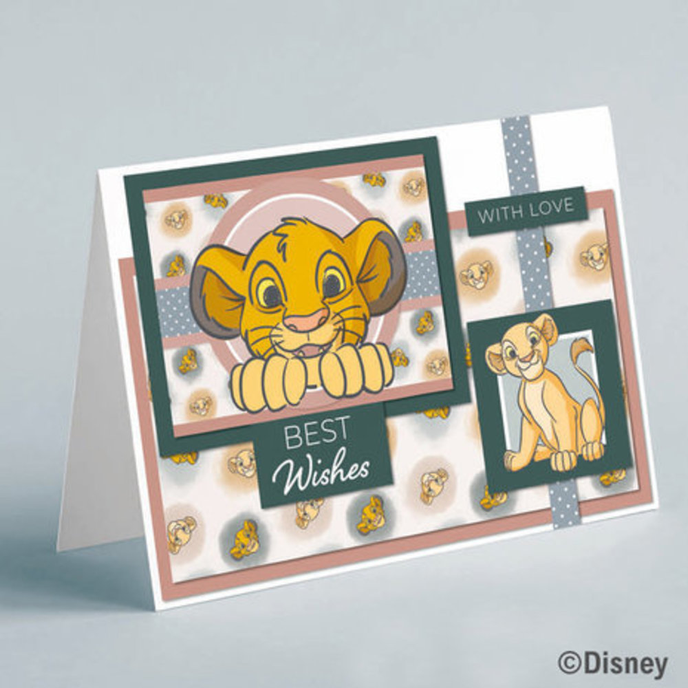Disney The Lion King 8x8 Inch Box Card Making Kit (DYP0019)