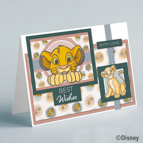 Disney The Lion King 8x8 Inch Box Card Making Kit (DYP0019)