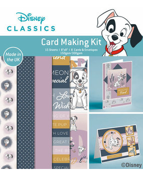 Disney 101 Dalmatians 8x8 Inch Box Card Making Kit (DYP0023) Disney 101 Dalmatians 8x8 Inch Box Card Making Kit (DYP0023)