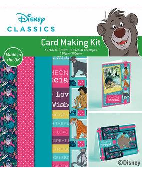 Disney The Jungle Book 8x8 Inch Box Card Making Kit (DYP0024)
