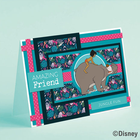 Disney The Jungle Book 8x8 Inch Box Card Making Kit (DYP0024)