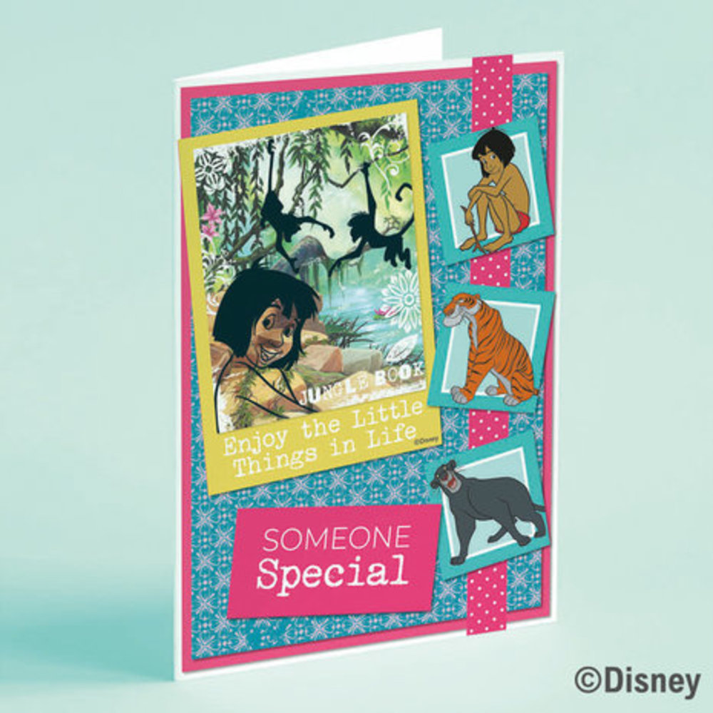 Disney The Jungle Book 8x8 Inch Box Card Making Kit (DYP0024)