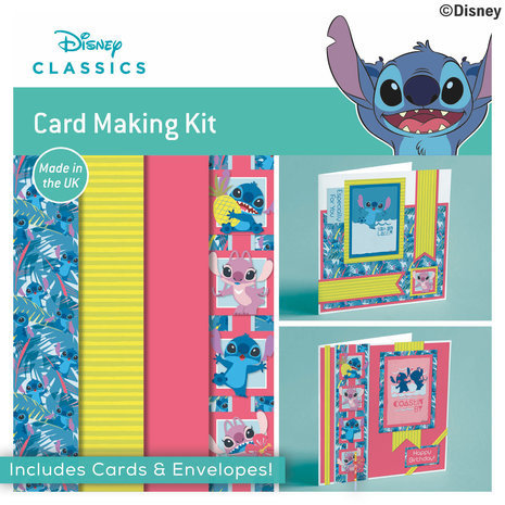 Disney Lilo & Stitch 6x6 Inch Card Making Kit (DYP0026)